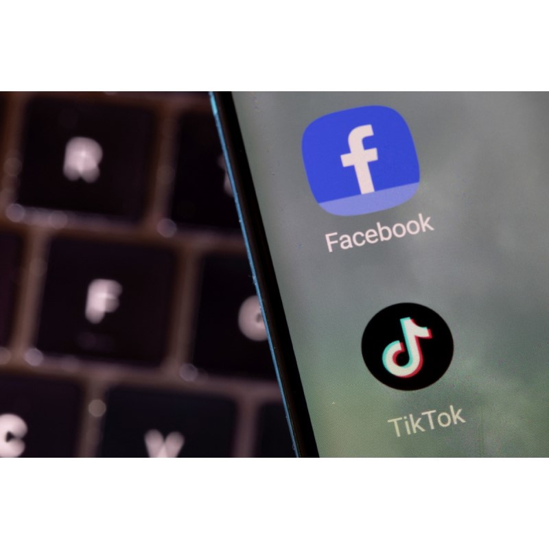 Trabajo de frotis financiado por los padres de Facebook contra Tiktok